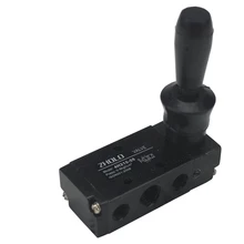 5 портов 2 pos 1/" ручной клапан ручной рычаг управление регулировкой пневматический клапан 4H210-08