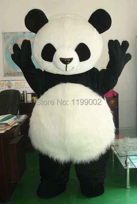 hot sale panda mascot costumes cute panda onesies for adults free shipping