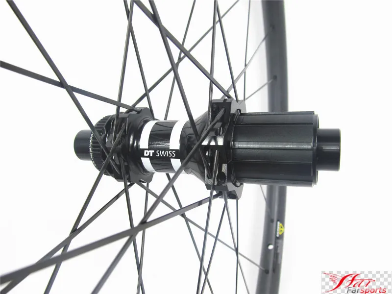 Far sports FS27T-27-23 DT350 23D 27 Вт безhookless и бескамерные MTB карбоновые обода колеса, горный велосипед для гонок кросс-кантри углеродистой колесной набор с DT концентратором