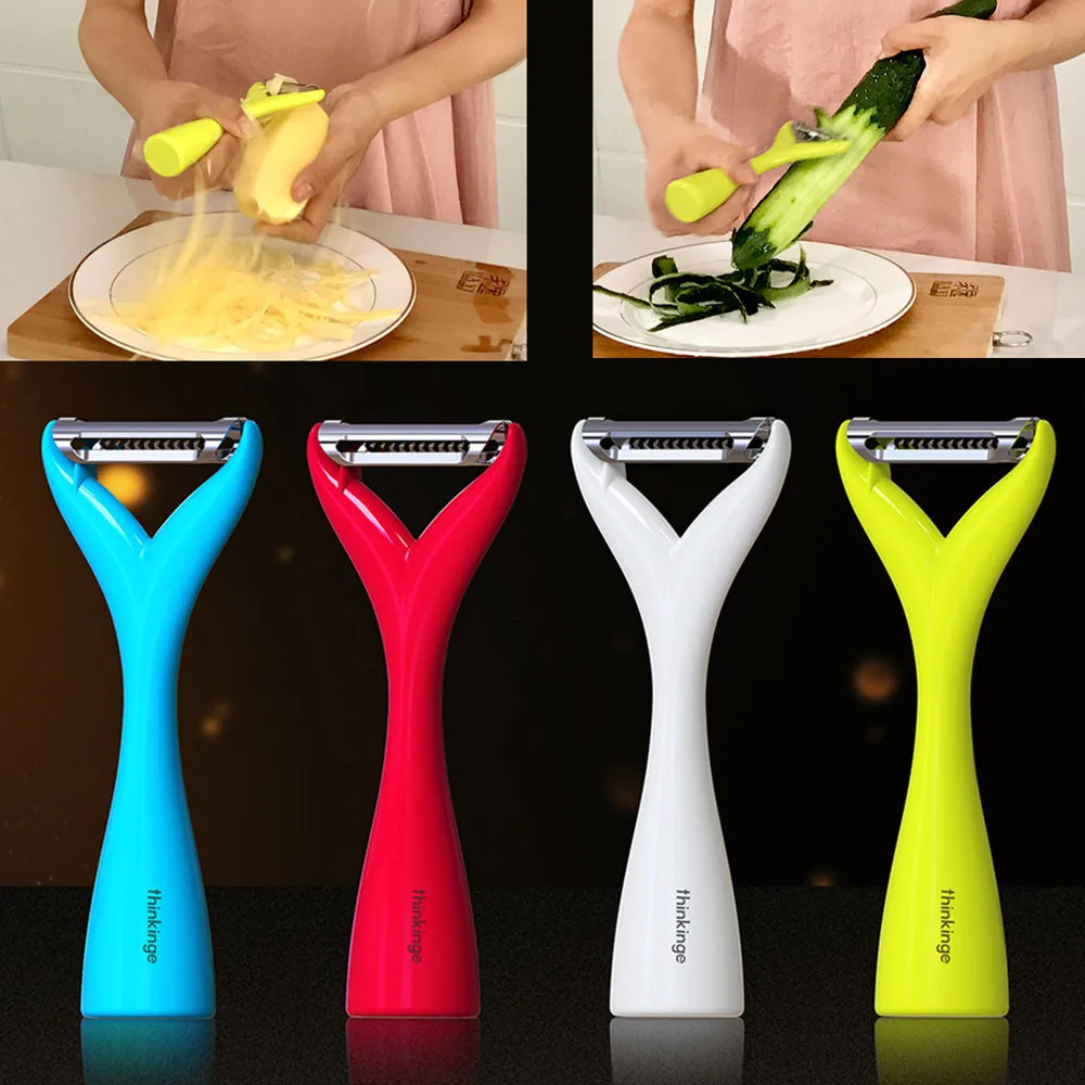 

Kitchen gadgets 2019 Potato Peeler Fruit Vegetable Spud Speed Slicer Cutter Skin-peeler Planing Knife Multifunction kitchen tool