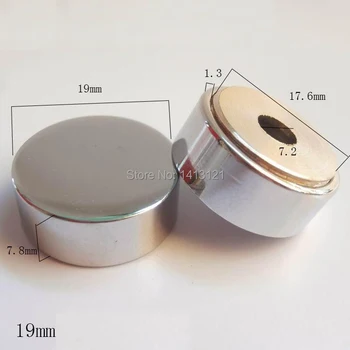 

free shipping 19mm brass advertising nail acrylic mirror nail screw fixed nail household glass decoration nail hardware fastener