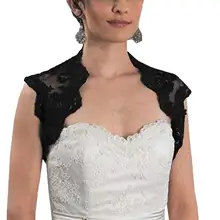 Favordear, черный, белый, слоновой кости, свадебные аксессуары, женские кружевные вечерние платья, верхняя одежда, жакет, накидка, свадебное болеро, аксессуары на плечо