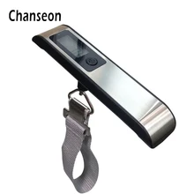 Chanseon 110Lb* 0.02Lb ЖК-дисплей цифровой из нержавеющей долговечной стали ручные весы для багажа 50кг рыболовный стул электронные весы