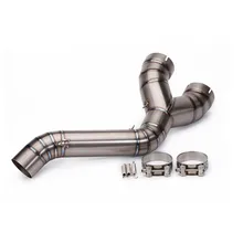 Titanium Alloy Motorcycle Exhaust Middle Pipe Case For BMW S1000RR 2008-2016