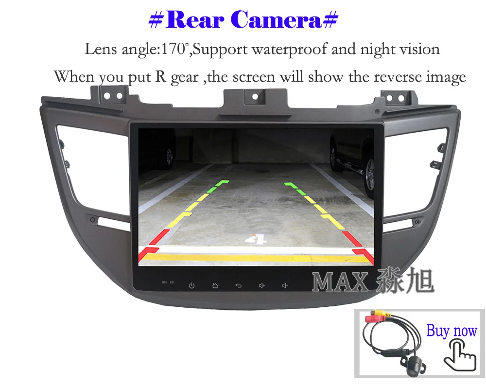 Discount MAX Android 8.1.0 Car DVD Player For Hyundai Tucson 2015 2016 2017 GPS Navigation System Radio WiFi Steering wheel control 13