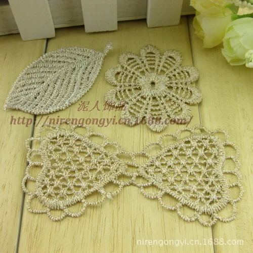 

Soluble lace pattern three optional hair accessories clothing accessories DIY accessories (piece)