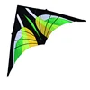 New Toys Hot  2.8m Quality Goods Power Green Triangle/Delta Kite With Handle and String Good Flying Kites 1