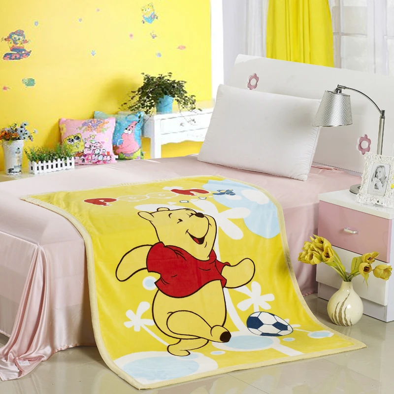 Disney Minnie Mickey Фланелевое детское одеяло зимнее теплое и мягкое приятное для кожи
