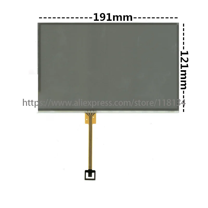 

10PCS 8inch touch screen monitor LQ080Y5DZ03 LQ080Y5DZ01 LQ080Y5DZ30 LQ080Y5DZ30A digitizer for Ford Tarus car DVD audio