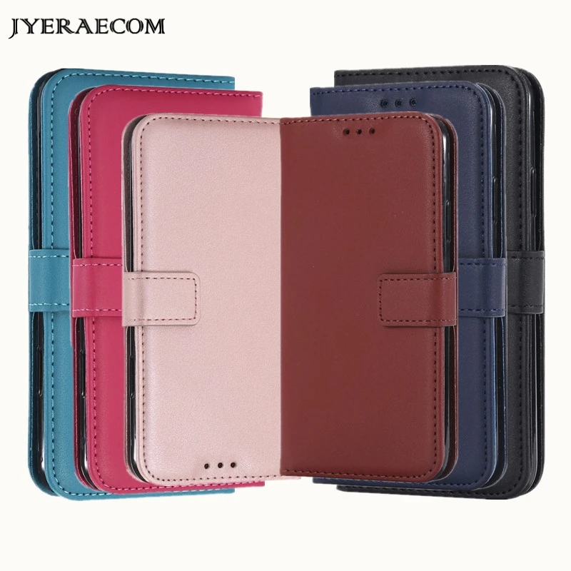

JYERAECOM PU Leather Flip Wallet Case For Samsung Galaxy A3 A5 J3 J5 J7 2016 2017 J4 J6 J8 Prime J2 Pro A8 2018 Case Phone Capa
