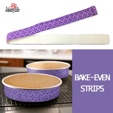 Новинка Jasmylife торты полоски для выпечки-даже ременная полоса для выпечки идеально уровень торты влажные торты жаропрочные инструменты для выпечки торта Ligature