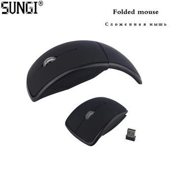 

Ultra Slim Portable 2.4Ghz Wireless Mouse Foldable Computer Mouse Wireless USB Mini Mice for PC Desktop Laptop