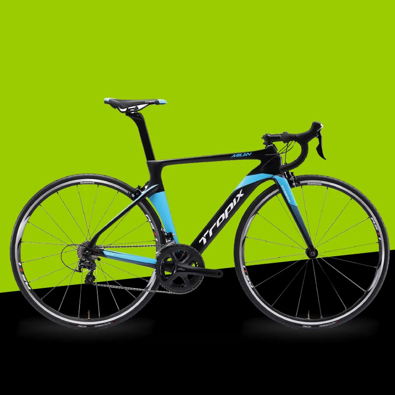 Torpix Милан шоссейные велосипеды T700 углерода Волокно Рамки Shimano 5800/RS11 колесная 8.26
