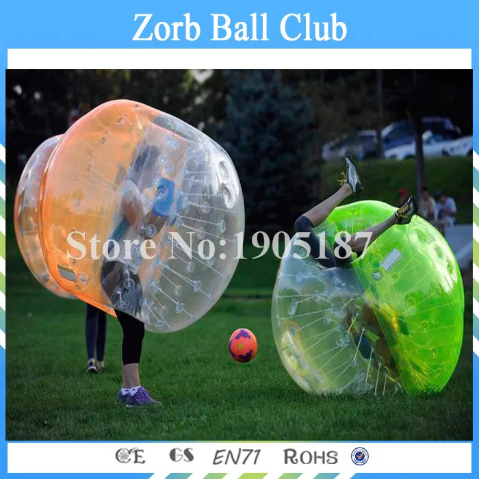 

Free Shipping Colorful Inflatable Bubble Ball Suit Inflatable Bubble Football Ball For Sales