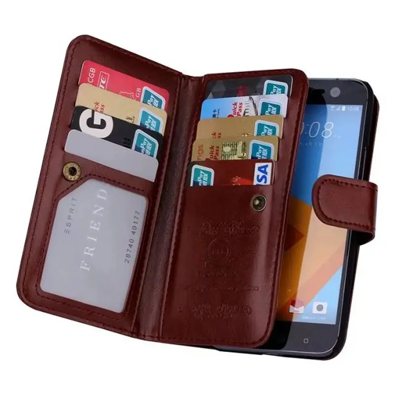 bilder für Multifunktionale Tasche Etui Für HTC EINS M10/HTC 10 Brieftasche Pu-leder Abnehmbare Handytasche Fall Für HTC M10/10 Flip-Cover bilder für Multifunktionale Tasche Etui Für HTC EINS M10/HTC 10 Brieftasche Pu-leder Abnehmbare Handytasche Fall Für HTC M10/10 Flip-Cover