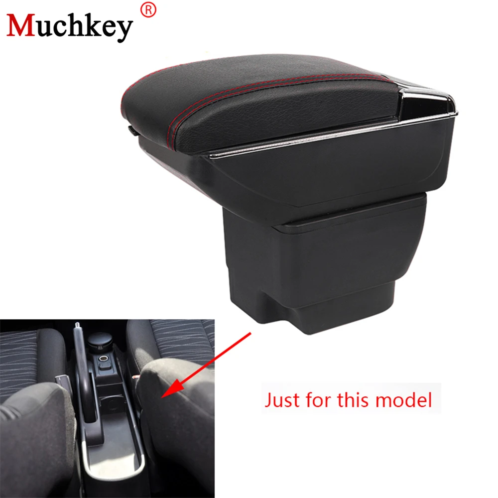 Armrest box For Mazda 2 Central Console Arm Store content box cup holder ashtray With Rise and Down Function Car Styling Parts Armrest box For Mazda 2 Central Console Arm Store content box cup holder ashtray With Rise and Down Function Car Styling Parts