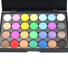 28 женский голый макияж палитра косметический мерцающий макияж тени для век Палитра профессиональный натуральный пигмент матовая палитра теней для век
