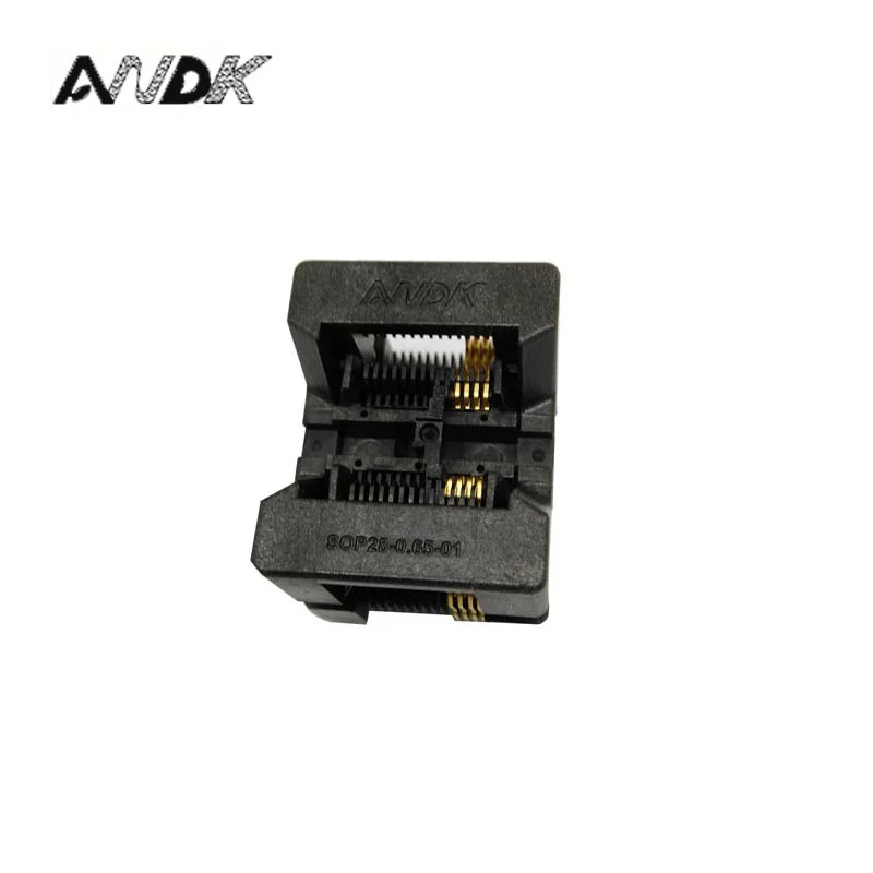 

SSOP8 Adapter Pitch 0.65mm SSOP8 TSSOP8 Burn in Socket IC Test Socket OTS-28-0.65-01 Programming Socket