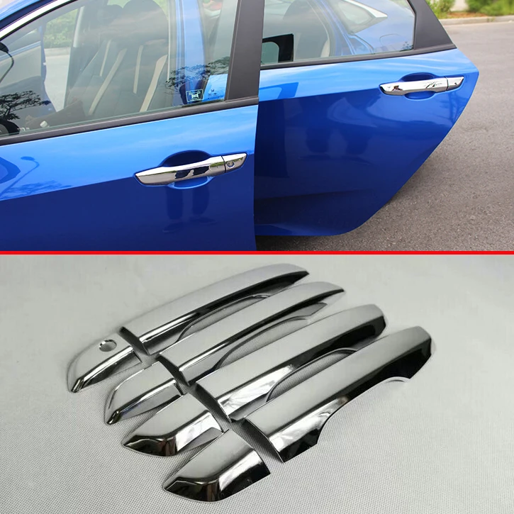 Prix pour ABS Chrome Manche De Porte Garniture Pour Honda Civic 2016 2017 Prix pour ABS Chrome Manche De Porte Garniture Pour Honda Civic 2016 2017