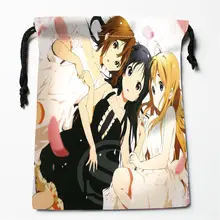 W-162 K-ON не сказать ленивый#9 Пользовательский логотип напечатанный получить мешок степень сжатия сумки drawstring сумки размер 18X22 см R801R162RN