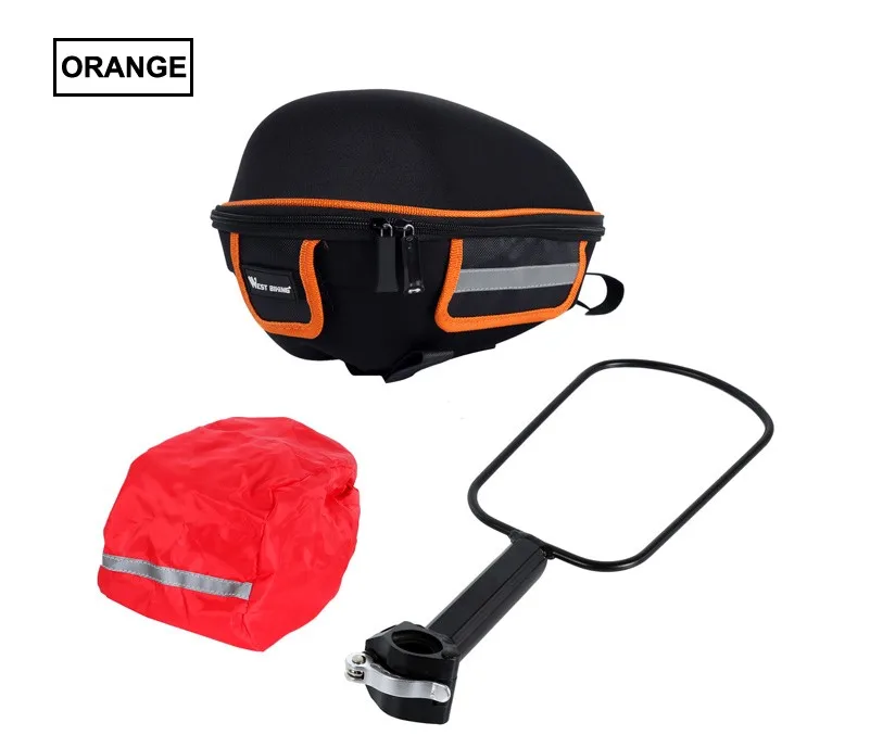 Excellent WEST BIKING Cycling Bag Bike Rear Bag Reflective Waterproof Rain Cover Mountain Bike Cycling Tail Extending Saddle Bicycle Bag 40 Excellent WEST BIKING Cycling Bag Bike Rear Bag Reflective Waterproof Rain Cover Mountain Bike Cycling Tail Extending Saddle Bicycle Bag 40