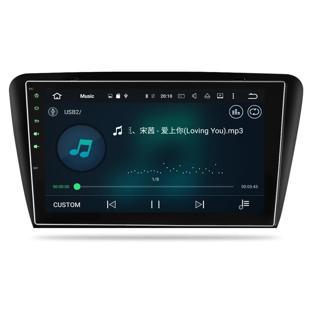 Sale 4G RAM Android 9.0 car Radio Stereo DVD Player For Skoda Octavia A7 2013-2016 Auto Audio GPS Navigation Video Stereo Multimedia 4