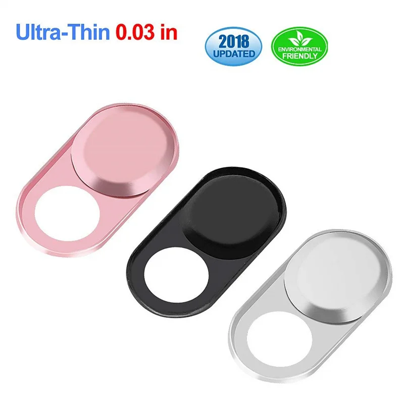 

Metal Ultra Thin WebCam Cover Shutter Magnet Slider for Macbook Notebook Ipad Laptops Tablet Phone Webcamcover Privacy Sticker