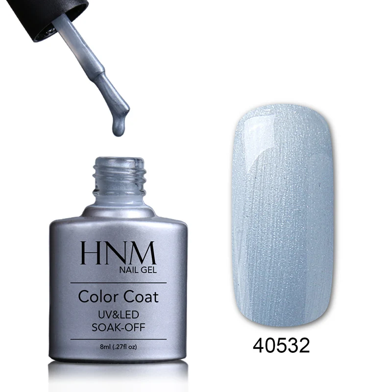 HNM 8 мл Чистый Цвет гель для ногтей длительный УФ светодиодный Гель-лак для ногтей Лаки Гибридный гель лак для ногтей - Цвет: 40532