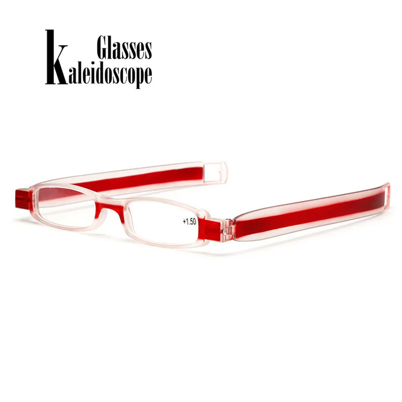 

360 Degree New Folding Reading Glasses Optics HD Resin Rotating Eyeglasses Unisex Reading Eyewears