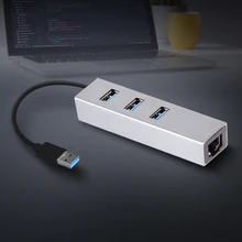 OFCCOM USB c концентратор 3,0 до RJ45 гигабитный Ethernet адаптер 1000 Мбит/с usb type C концентратор с Lan Сетевой сплиттер для ноутбука компьютер Mac
