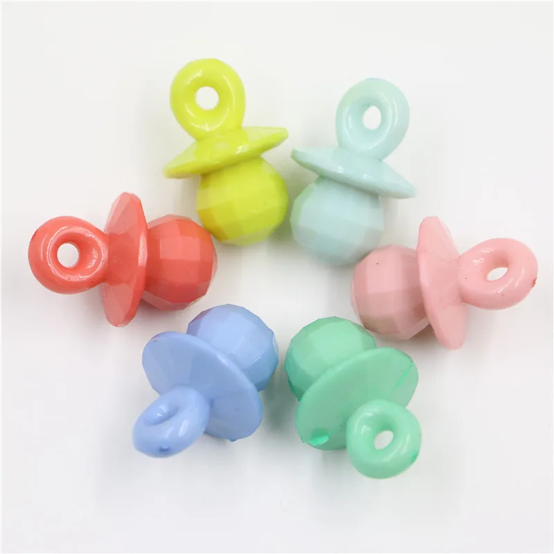 color mixed random Mini Pacifiers Baby Shower Favors Decorations 30pcs