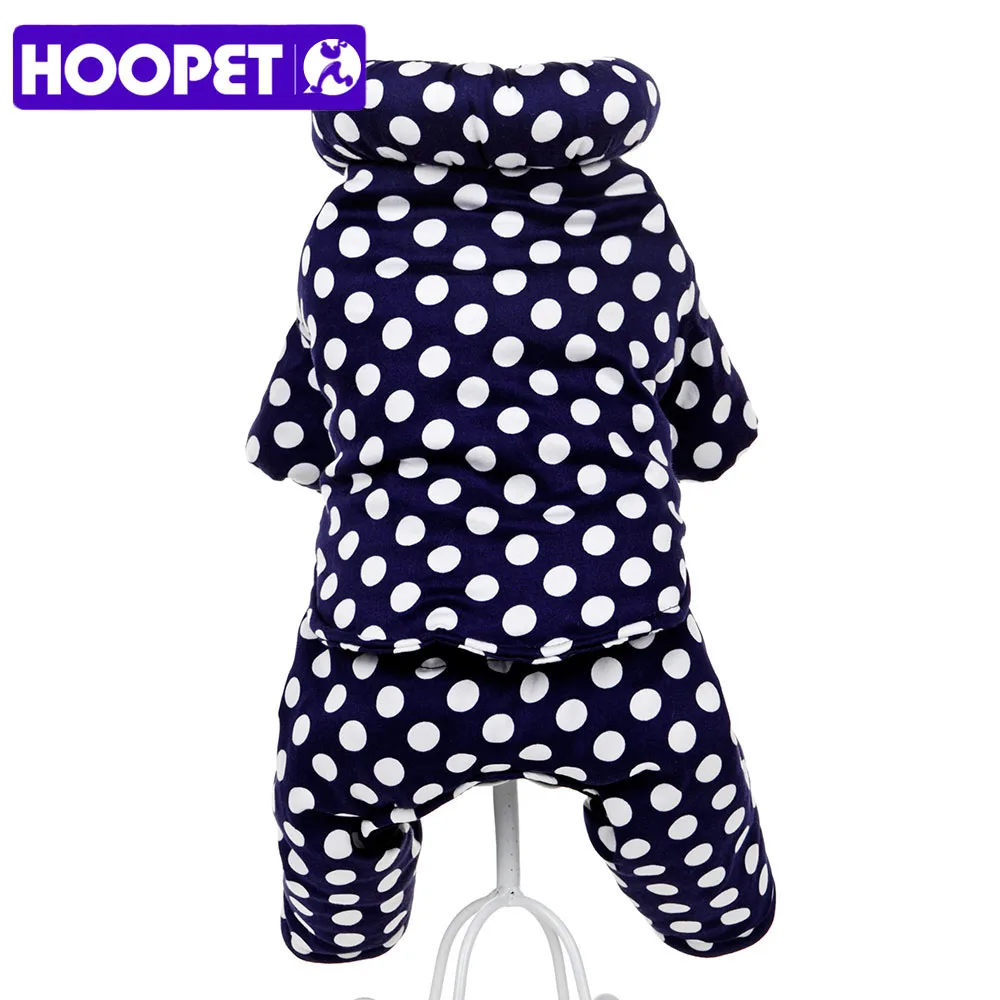 HOOPET Pet Dogs Outdoor Walking Coat Large Dot Cotton Detachable Legs hoopet-pet-dogs-outdoor-walking-coat-large-dot-cotton-detachable-legs