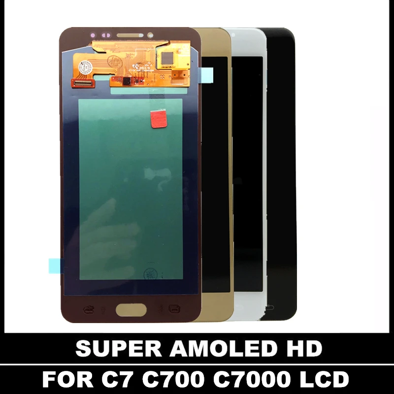 Сменный ЖК-дисплей для Samsung Galaxy C7 C7000 SM-C7000 дисплей Super AMOLED кодирующий