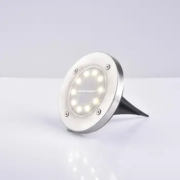 

Kaigelin 10 led Solar Underground Light Solar Power Buried Light Lamp Outdoor Path Way Garden Decking