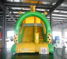 

PVC Inflatable Slide with inflatable Climbing jumping bouncer giraffe inflatable slide for children