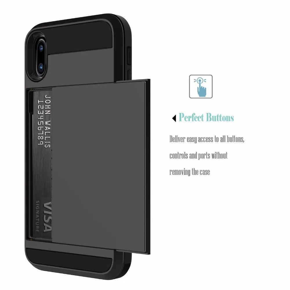 Противоударный защитный чехол для iPhone X 7 8 6 6S Plus 7Plus 5S 5 SE мягкий резиновый ЖЕСТКИЙ