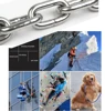 Tree Swing Ropes Hammock Chair Straps Hanging Kit With 2 Carabiners Stainless Steel Chain For Children Swing 4