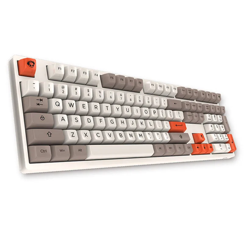 

AKKO 3108 V2 Gaming Retro Mechanical Keyboard Steam Engine Wired Type-C Connection 108 Keys Cherry Switch with SA Ball Cap
