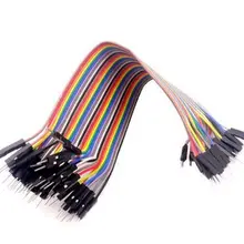 40 P Цвет DuPont линия макетная плата соединитель кабель длина 20 см мужчин и мужчин горячая распродажа