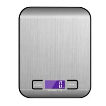 Кухня Весы Пособия по кулинарии измерения Инструменты электронный Вес LED платформа Нержавеющая сталь электронный Вес баланс Кухонные весы