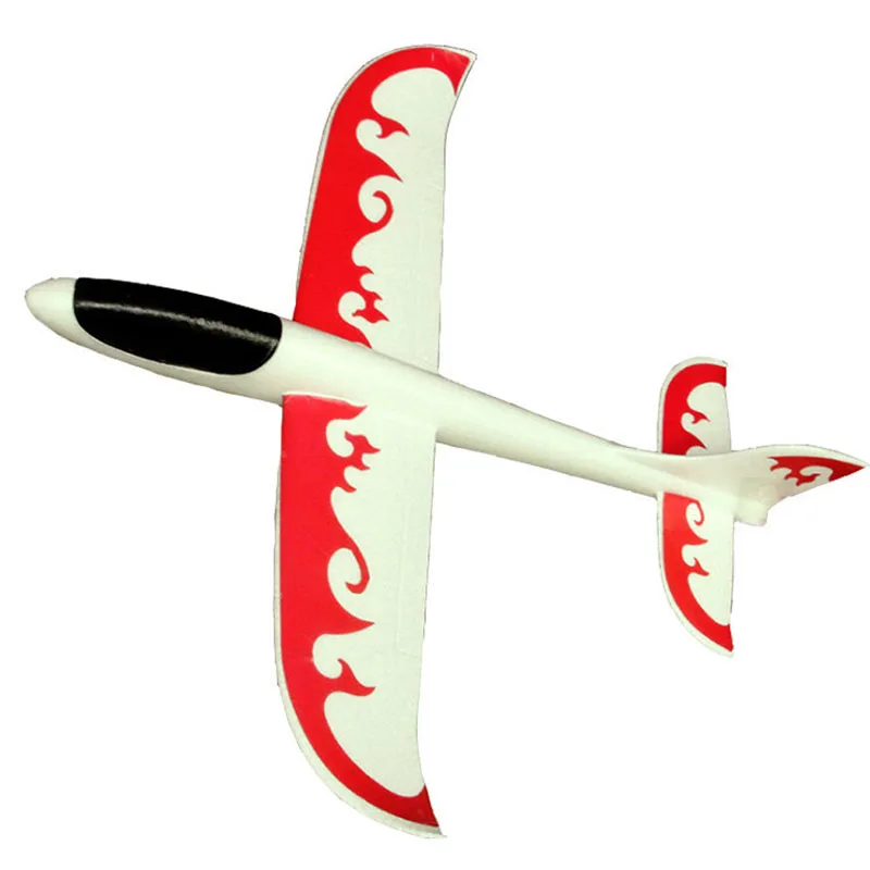 Airplane Model Hand Foam Throw Helicopter Kids Glider Hand Made