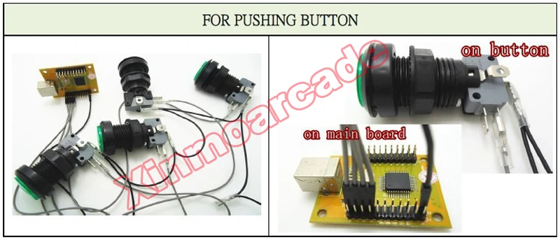 x for pushbutton