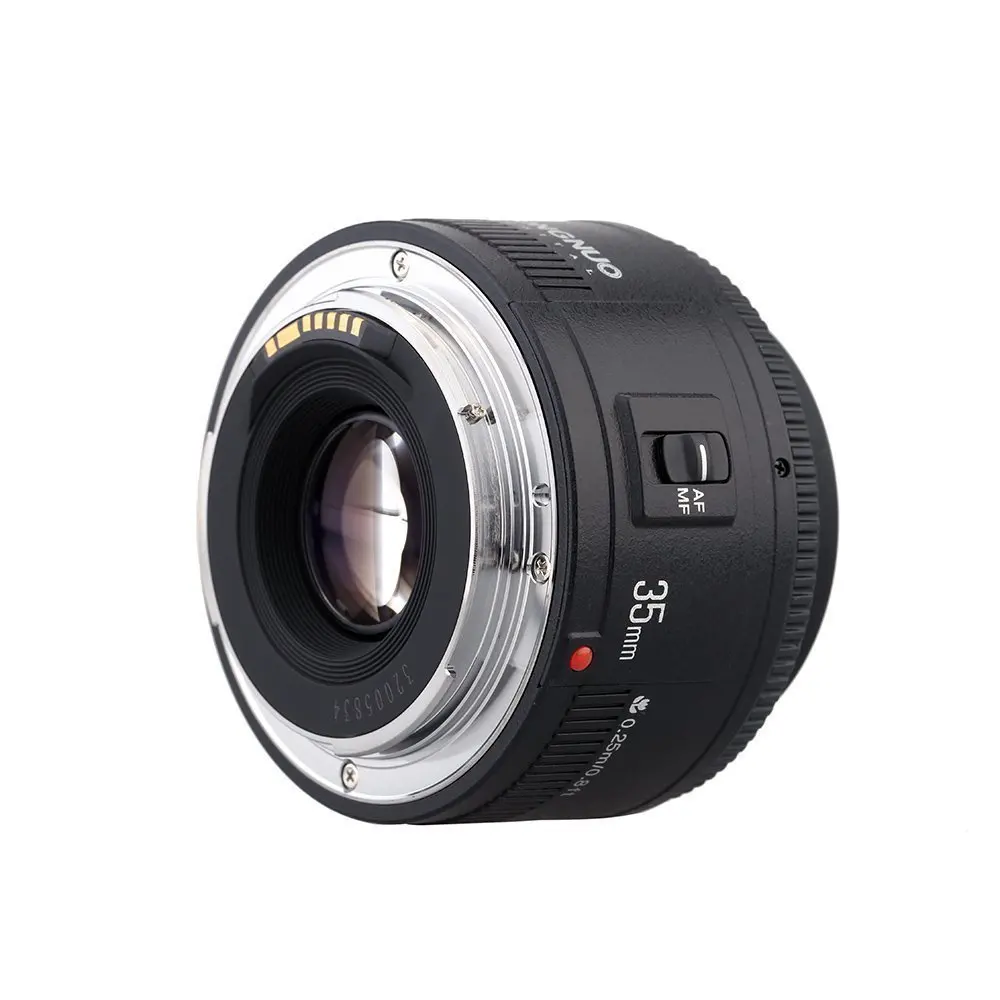 YONGNUO YN35mm объектив камеры для Canon F2 объектив 1:2 AF/MF Автофокус для Canon 600D 60 D 6D 70D 1300D DSLR Объективы для камер