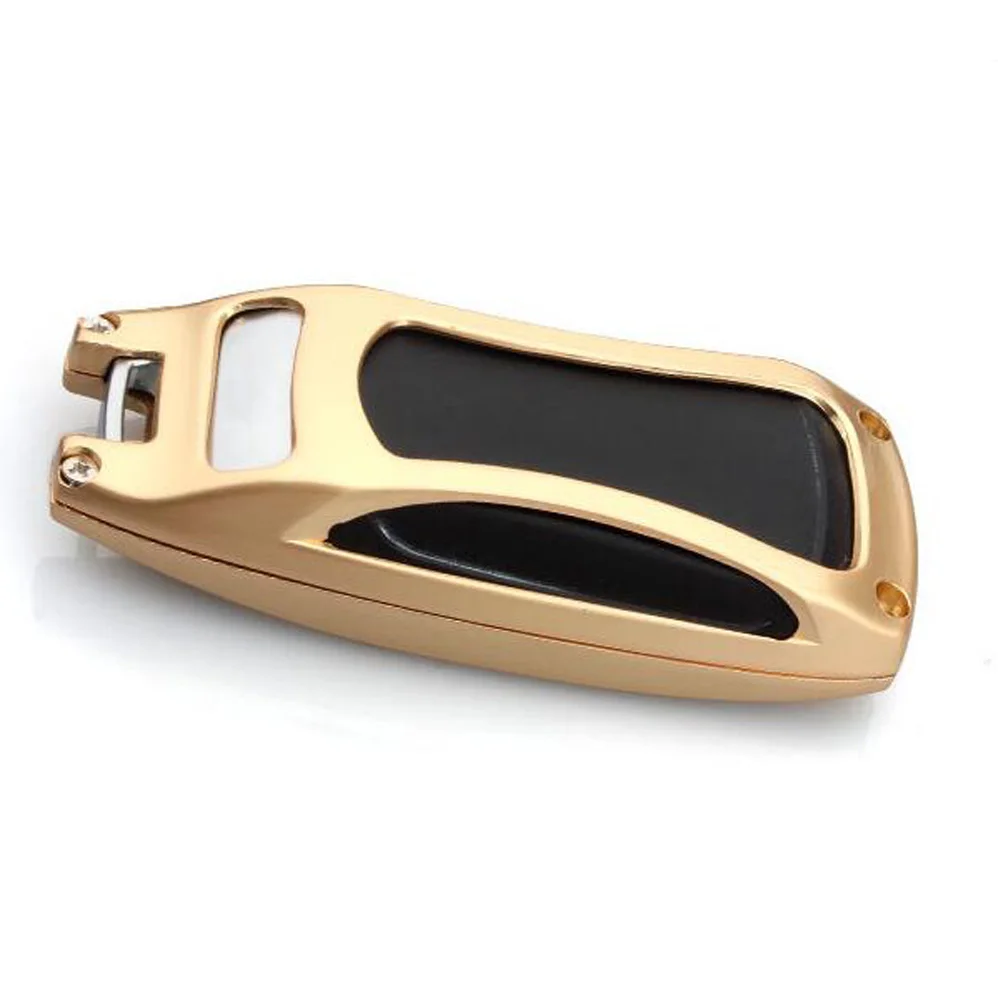 

Zinc Alloy Metal remote Key Shell Case Cover Chain for Audi 2016 2017 Q7 TTS A4L interiror accessories