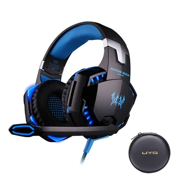 

UYG G2000 Wired Gaming Headset gamer gaming Headphones earphones With Microphone LED Light headphone for computer PC