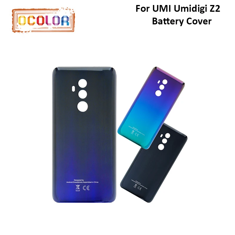 Ocolor для UMI Umidigi Z2 Батарея чехол Защитный задняя крышка Special Edition Bateria 3 цвета |