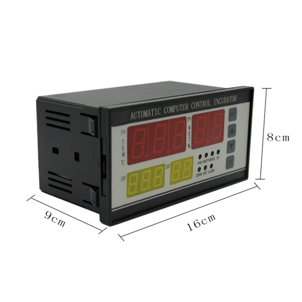 XM-18 110/220 В многофункциональный автоматический инкубатор для яиц регулятор температуры и влажности Термостат автоматический инкубатор