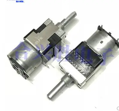 Japan RK168 type 4 B100K power amplifier volume motor potentiometer 100KBX4 | Электроника