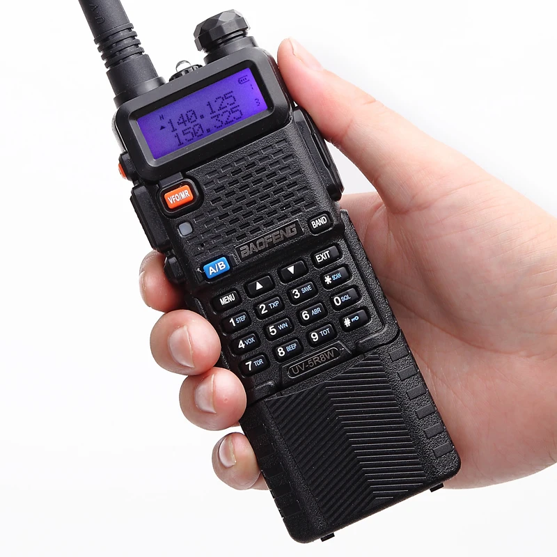 

Baofeng UV-5R 8W High Power Version 10km Long Rang Two Way Radio VHF UHF Dual Band UV 5R Portable Radio Walkie Talkie & Antenna