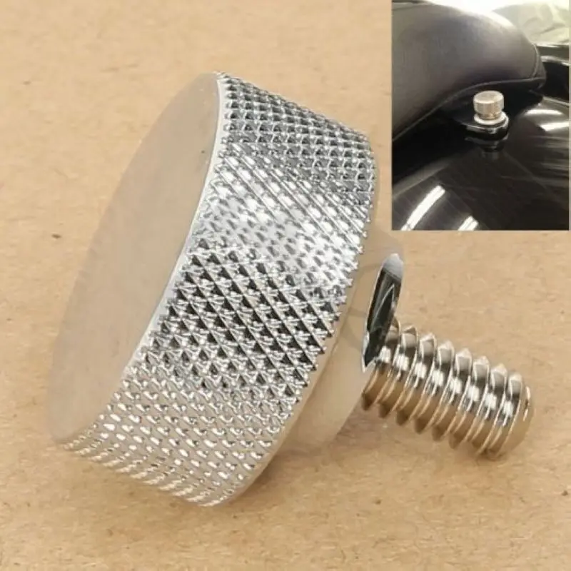 

1/4-20 Thread Chrome Seat Bolt Fit For Harley Touring Street Road Glide 96-18 Dyna Super Glide Wide Glide FXDC FXDWG